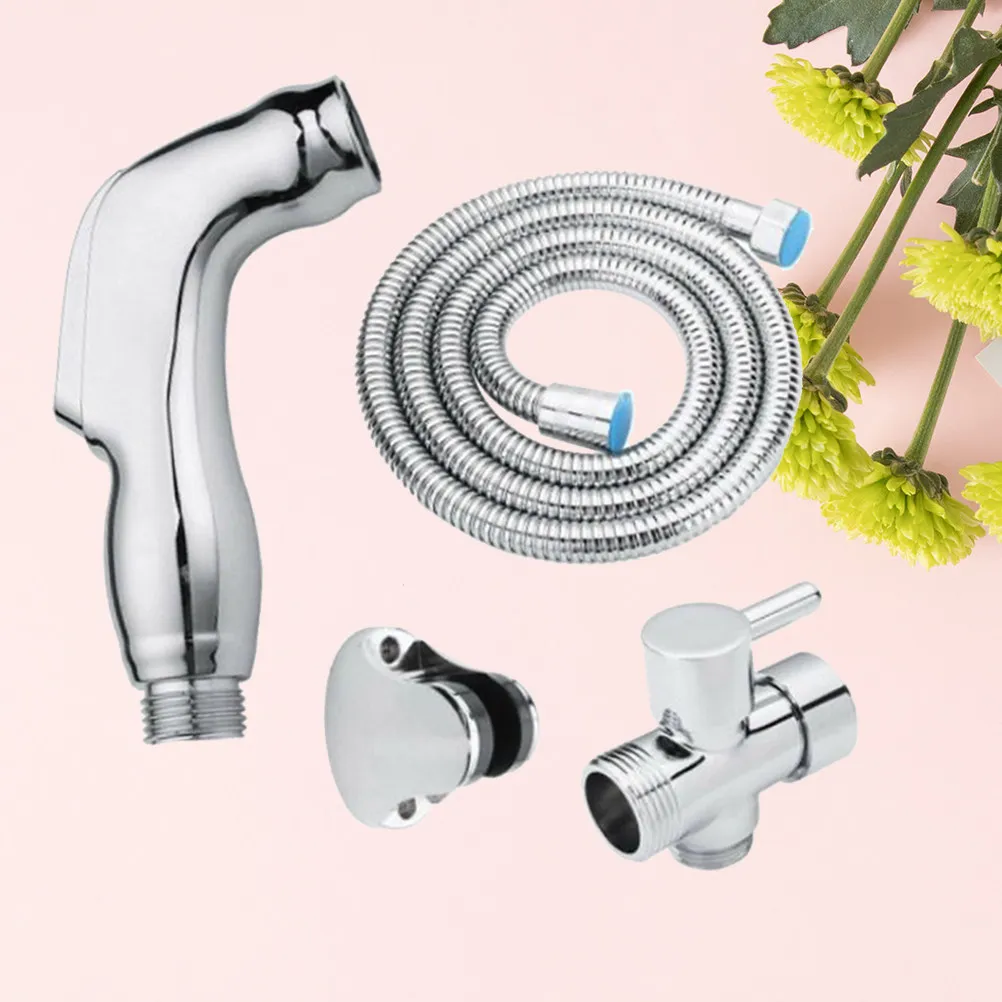 Portable Set Toilet Seat Spray Gun for WC Bathroom Japanese Faucet Sprayer Hose Holder High Grade Material Cleanliness
Portable Set Toilet Seat Spray Gun for WC Bathroom Japanese Faucet Sprayer Hose Holder High Grade Material Cleanliness