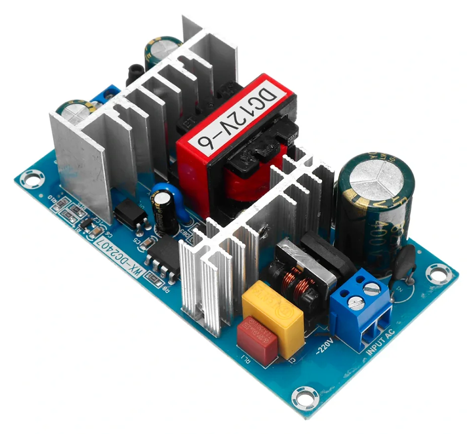 12V 6A Switch Power Supply Board 70W Isolated Power Supply Module AC-DC Power Supply Bare Board 220V To DC12V 8A
12V 6A Switch Power Supply Board 70W Isolated Power Supply Module AC-DC Power Supply Bare Board 220V To DC12V 8A