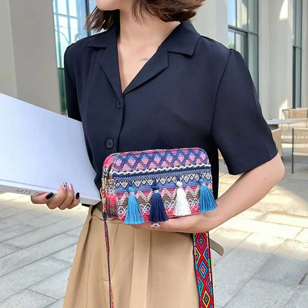 Tassel Bag Fringe Embroidery Korean Style Woven Bag Women Shoulder Bag Small Square Bag Crossbody Bags Ethnic Style Bag
Tassel Bag Fringe Embroidery Korean Style Woven Bag Women Shoulder Bag Small Square Bag Crossbody Bags Ethnic Style Bag