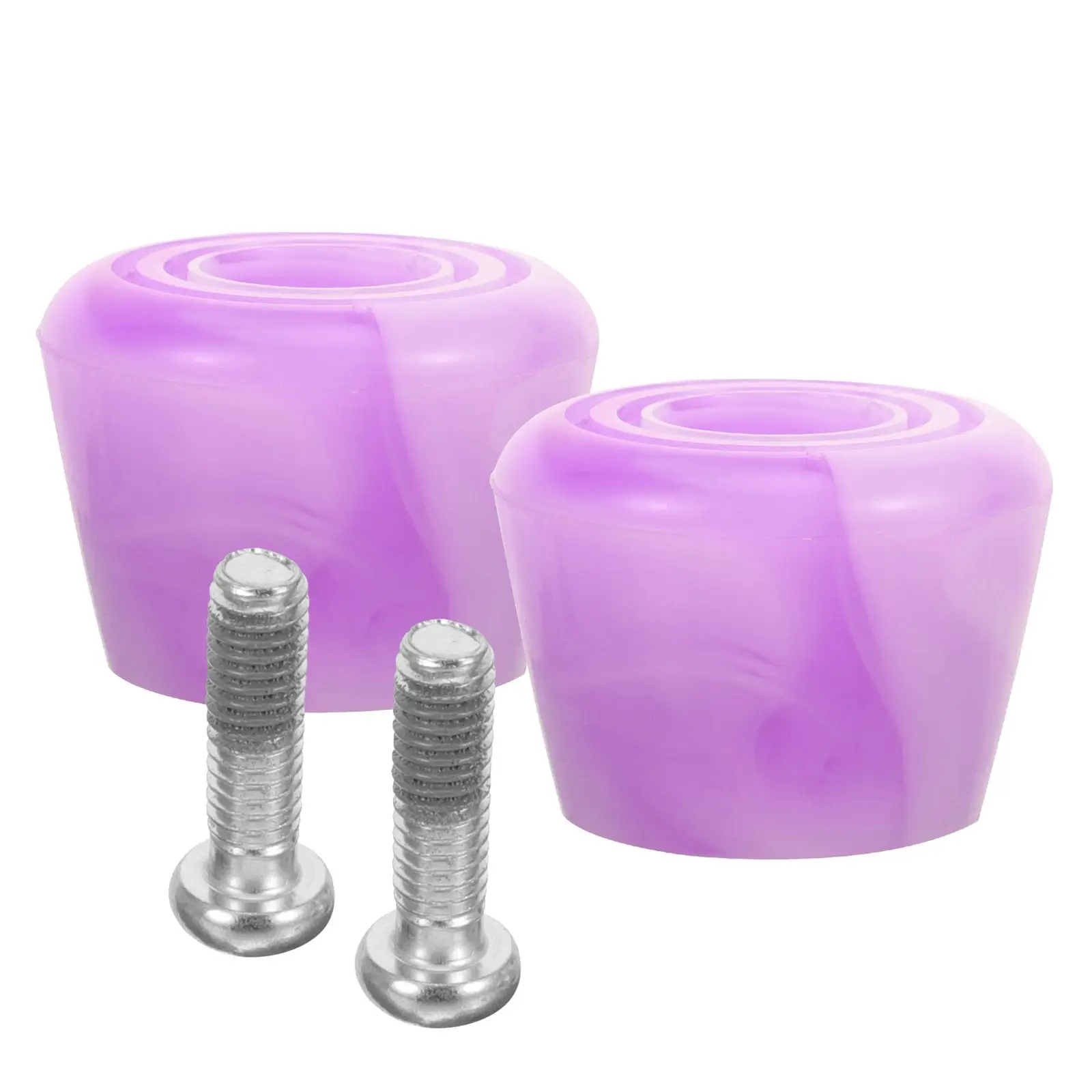 2 Pcs Skate Brakes High Elasticity PU Adjustable Height Toe Stops Roller Skates Toe Stops Purple White Mixed Color
2 Pcs Skate Brakes High Elasticity PU Adjustable Height Toe Stops Roller Skates Toe Stops Purple White Mixed Color