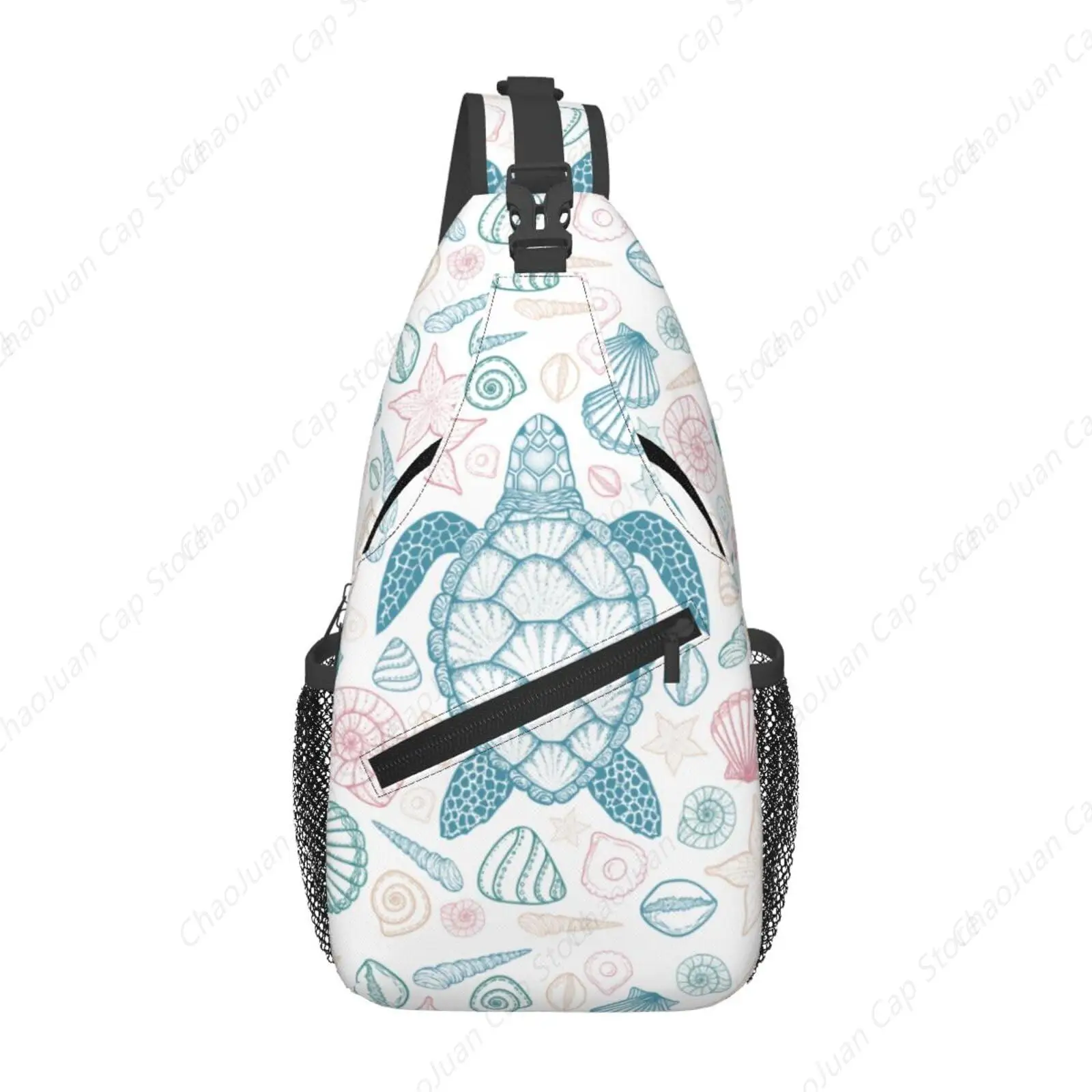 Sea Turtle Sling Bag – Coastal Line Art Turtle & Shells | Underwater World Print for Men Women | Travel Hiking Daypack
Sea Turtle Sling Bag – Coastal Line Art Turtle & Shells | Underwater World Print for Men Women | Travel Hiking Daypack