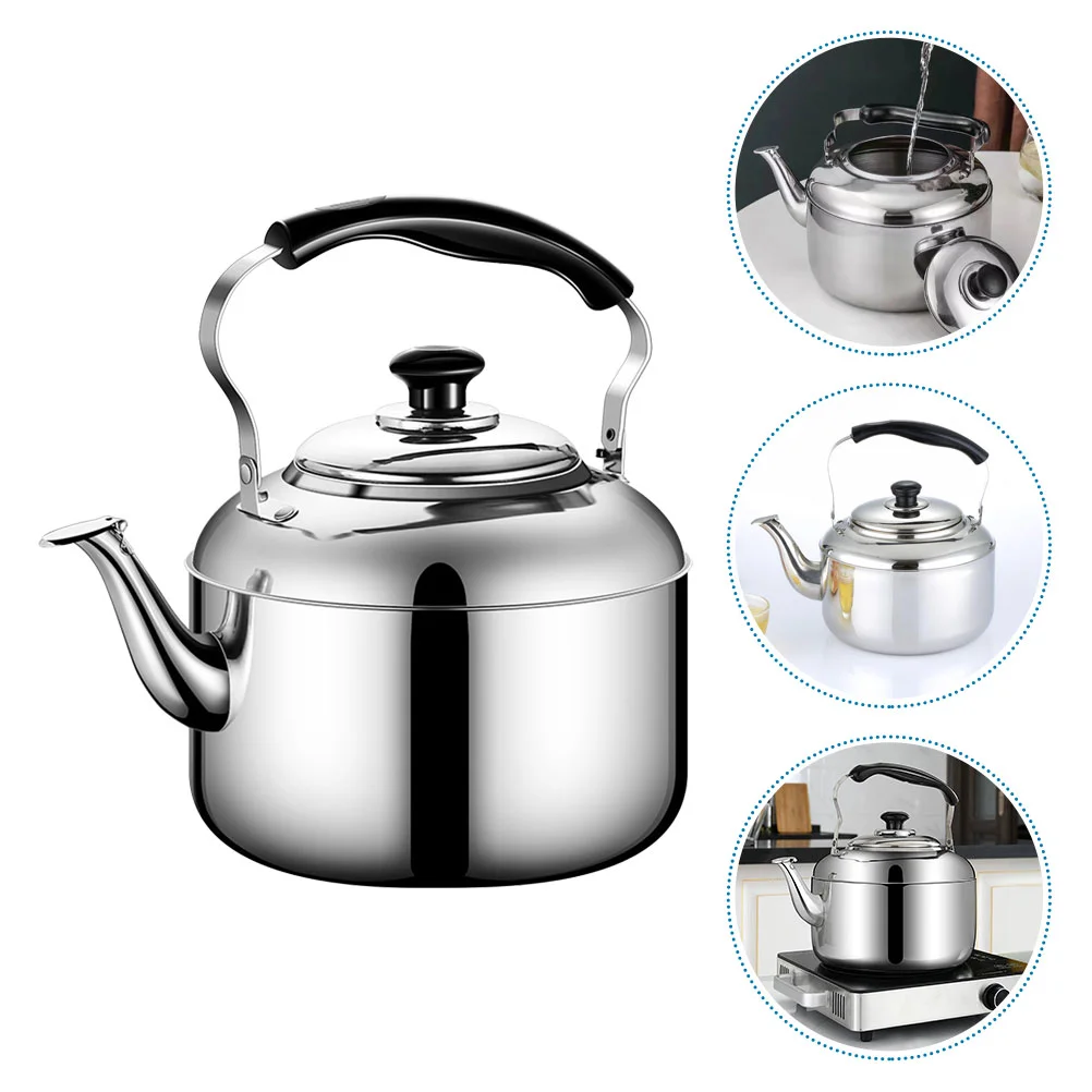 Stainless Steel Kettle Teakettles Electric Whistling Thickened Water Travel Infuser
Stainless Steel Kettle Teakettles Electric Whistling Thickened Water Travel Infuser