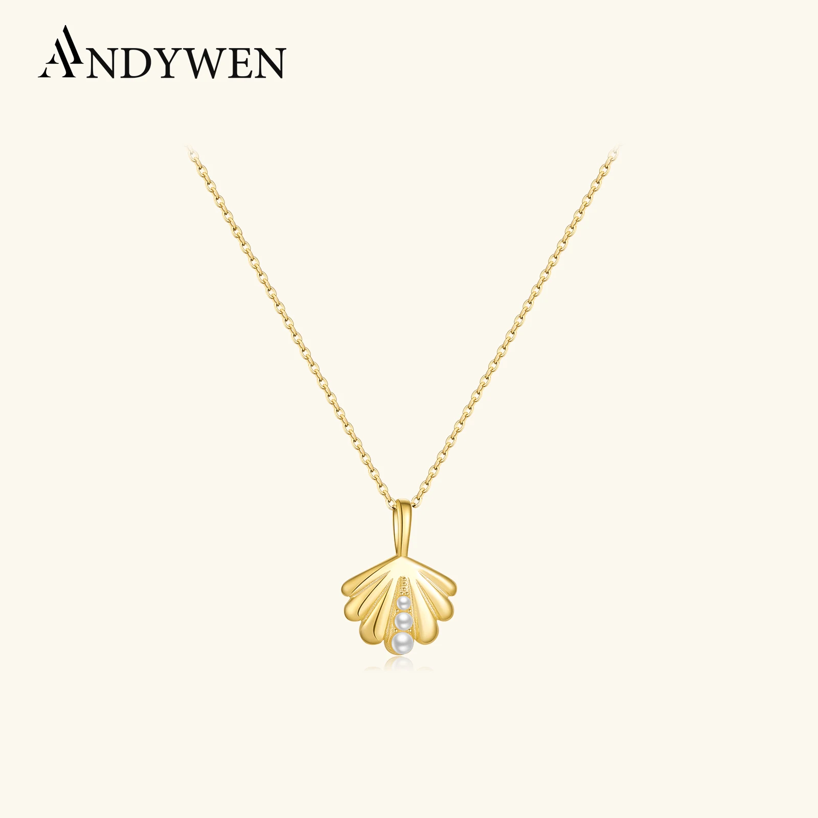 ANDYWEN 925 Sterling Silver Women Irregular Pendant Three Pearl Charm Long Necklace Choker Luxury Party Punk Fine Jewelry Gift
ANDYWEN 925 Sterling Silver Women Irregular Pendant Three Pearl Charm Long Necklace Choker Luxury Party Punk Fine Jewelry Gift