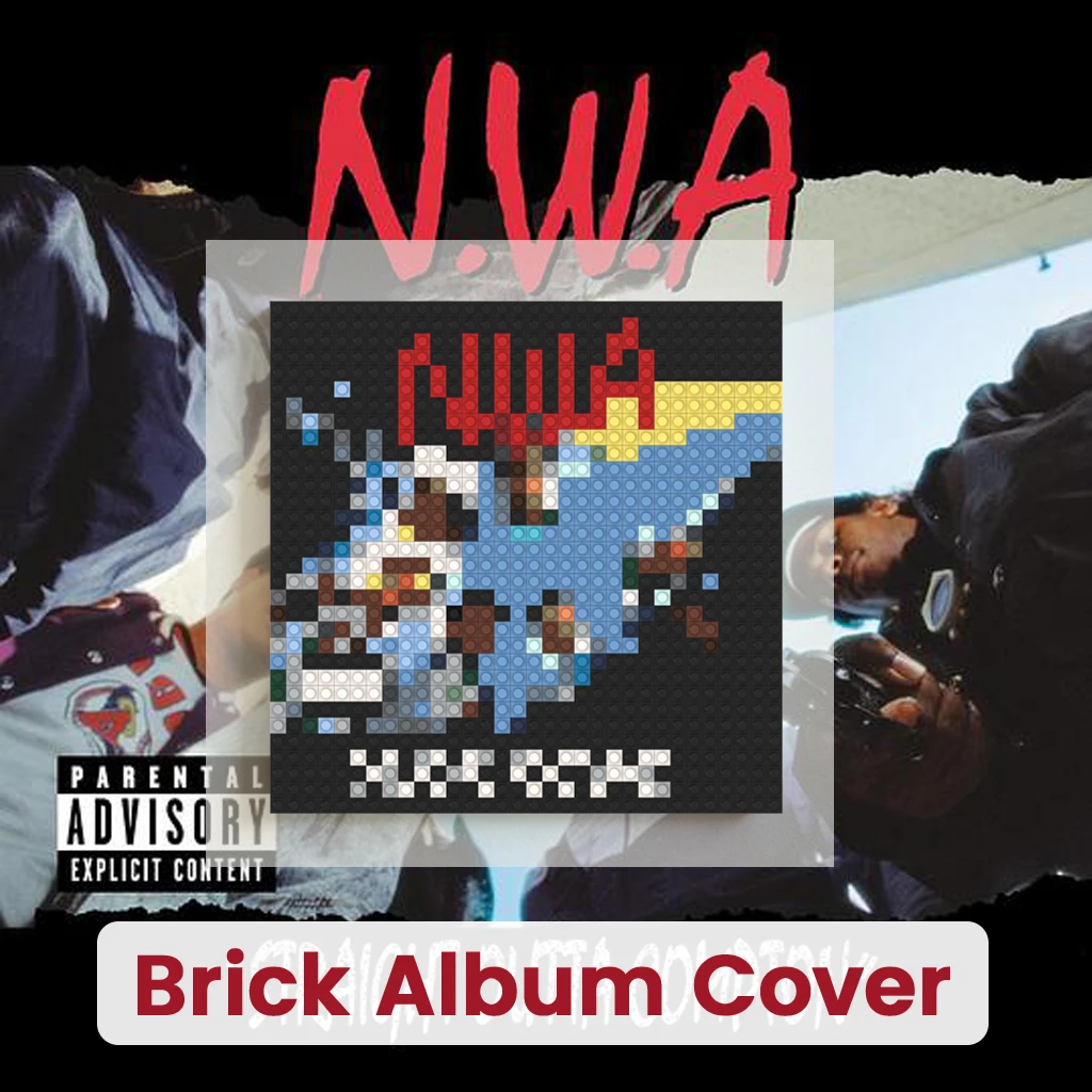 N.W.A Album Cover Poster Moc Building Blocks Mosaic Pixel Art Brick Painting Wall Decor Home Decoration Wall Art Poster Music Gi
N.W.A Album Cover Poster Moc Building Blocks Mosaic Pixel Art Brick Painting Wall Decor Home Decoration Wall Art Poster Music Gi