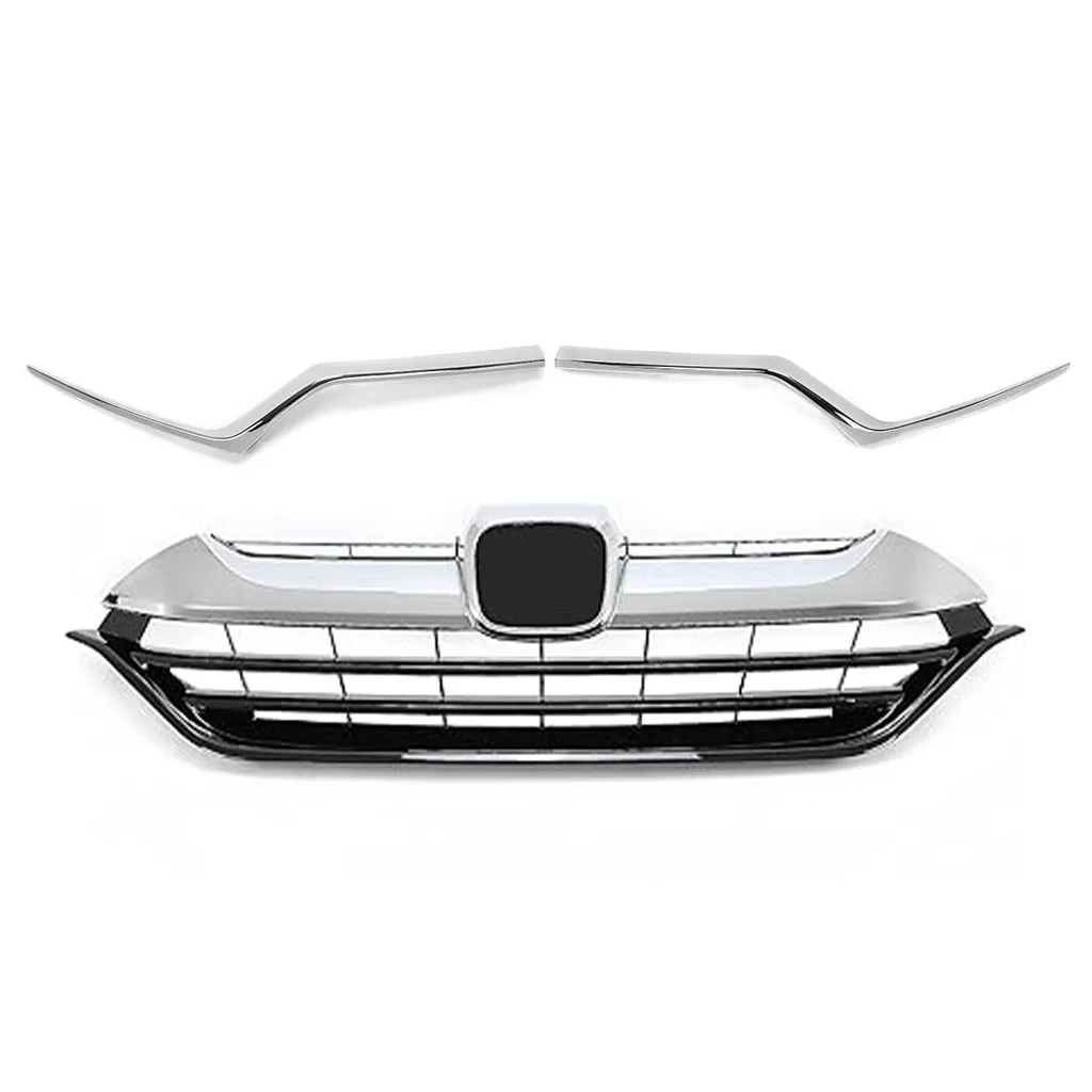 FOR Honda CR-V 2017-2020 models, low-spec grille + headlight trim strip OE 71121-TLA-A10 71173-TLA-A01 71172-TLA-A01
FOR Honda CR-V 2017-2020 models, low-spec grille + headlight trim strip OE 71121-TLA-A10 71173-TLA-A01 71172-TLA-A01