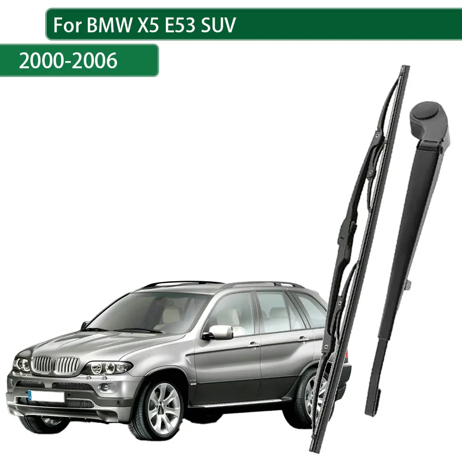 For BMW X5 E53 SUV 2000-2001-2005-2006 Rear Wiper Blade Arm Set Rear Window Windshield
For BMW X5 E53 SUV 2000-2001-2005-2006 Rear Wiper Blade Arm Set Rear Window Windshield