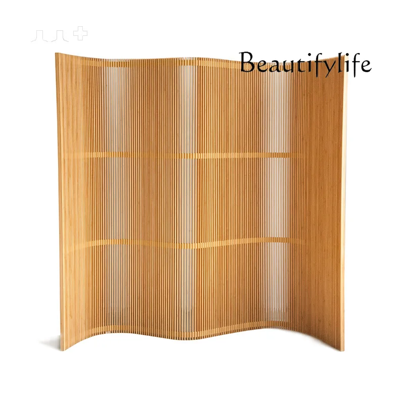 Variety of bamboo living room screen partition wall simple modern entrance office folding Chinese screen curtain
Variety of bamboo living room screen partition wall simple modern entrance office folding Chinese screen curtain