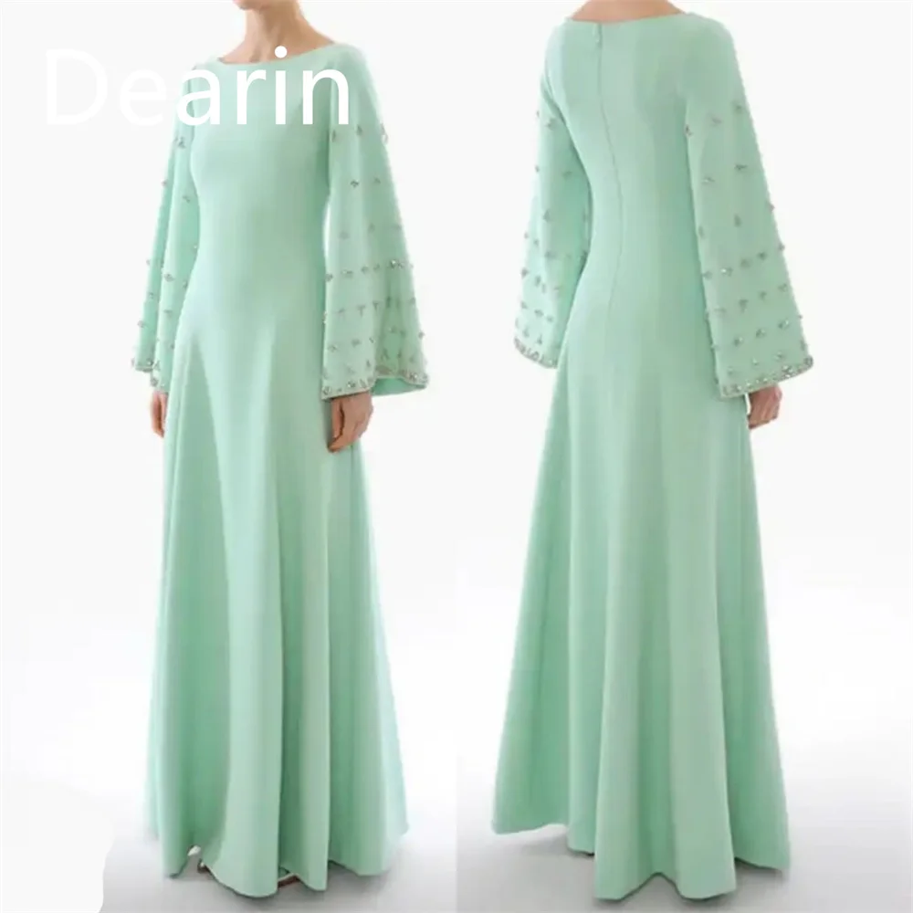 Customized Evening Dress Prom Gown Party Occasion Women YPMWZX Jewel A-line Floor Length Skirts Draped Bespoke Dresses
Customized Evening Dress Prom Gown Party Occasion Women YPMWZX Jewel A-line Floor Length Skirts Draped Bespoke Dresses