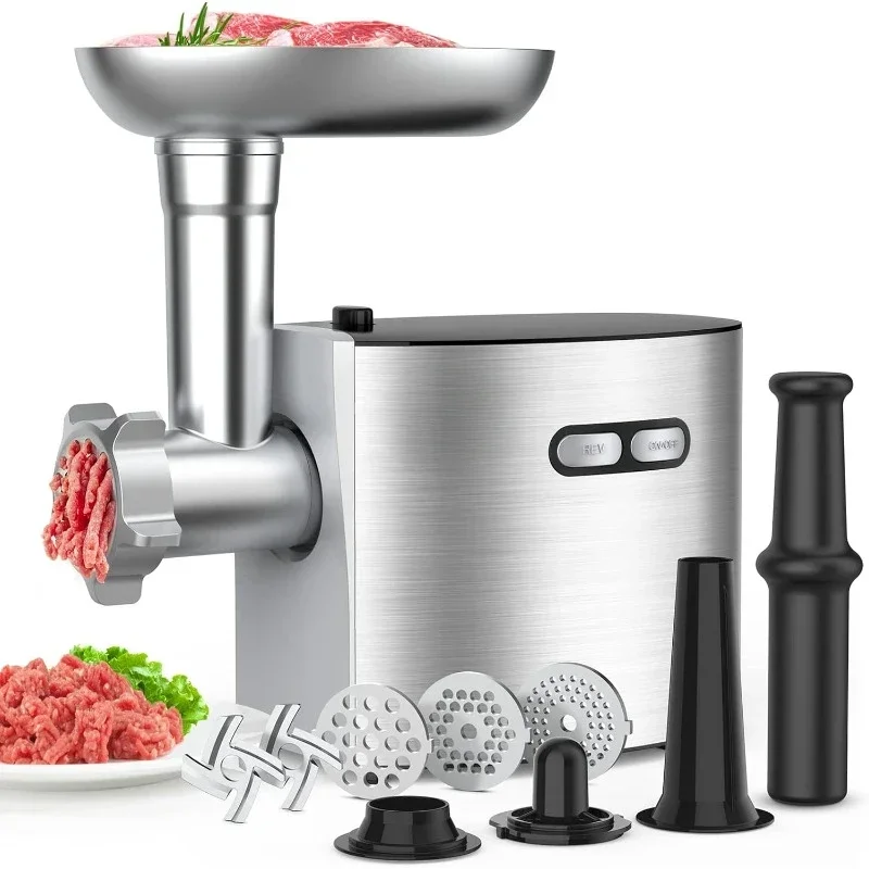 Hot sale.High quality.Meat Grinder, 2600W Max Stainless Steel Meat Grinder Electric, ETL Approved Heavy Duty Meat Mincer Machine
Hot sale.High quality.Meat Grinder, 2600W Max Stainless Steel Meat Grinder Electric, ETL Approved Heavy Duty Meat Mincer Machine