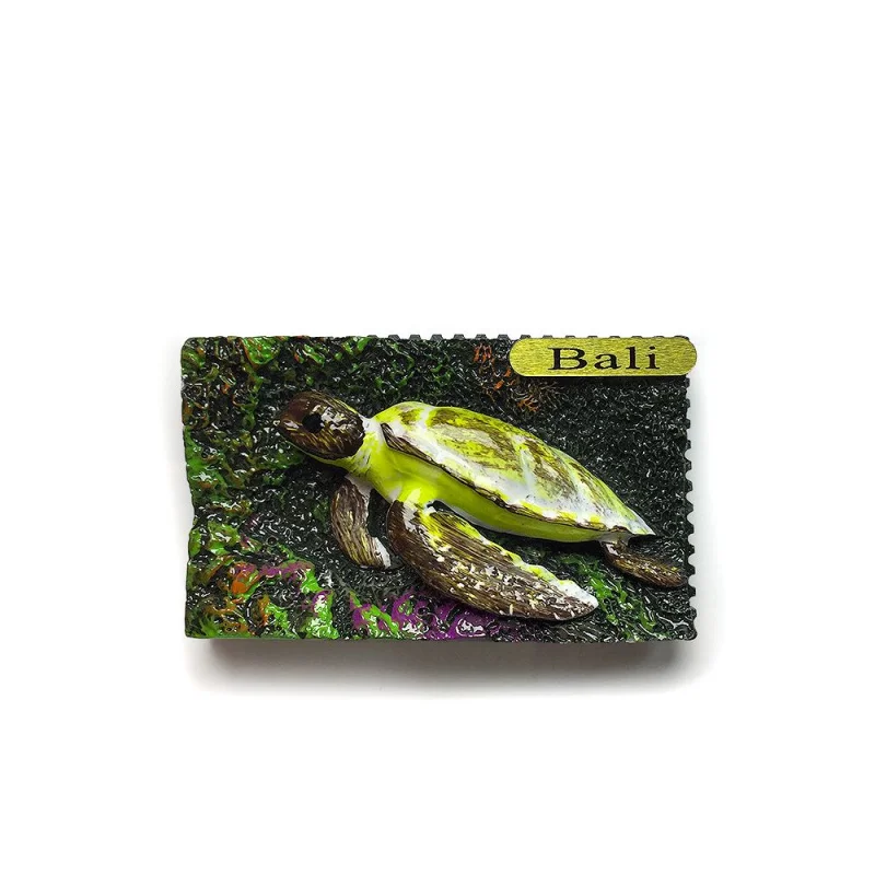 Indonesia Bali Cute 3D Resin Fridge Magnet - Sea Turtle Coral Souvenir Room Decoration Refrigerator Magnets
Indonesia Bali Cute 3D Resin Fridge Magnet - Sea Turtle Coral Souvenir Room Decoration Refrigerator Magnets