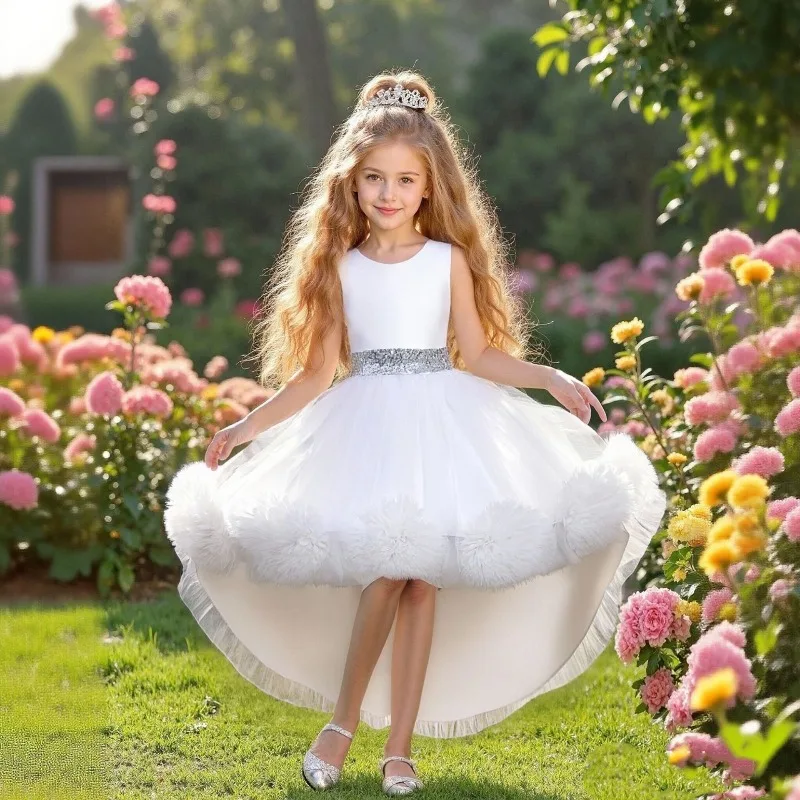 Детское платье, платье для девочек, сетчатое платье без рукавов со шлейфом, вечерний подарок на день рождения для девочек
Детское платье, платье для девочек, сетчатое платье без рукавов со шлейфом, вечерний подарок на день рождения для девочек