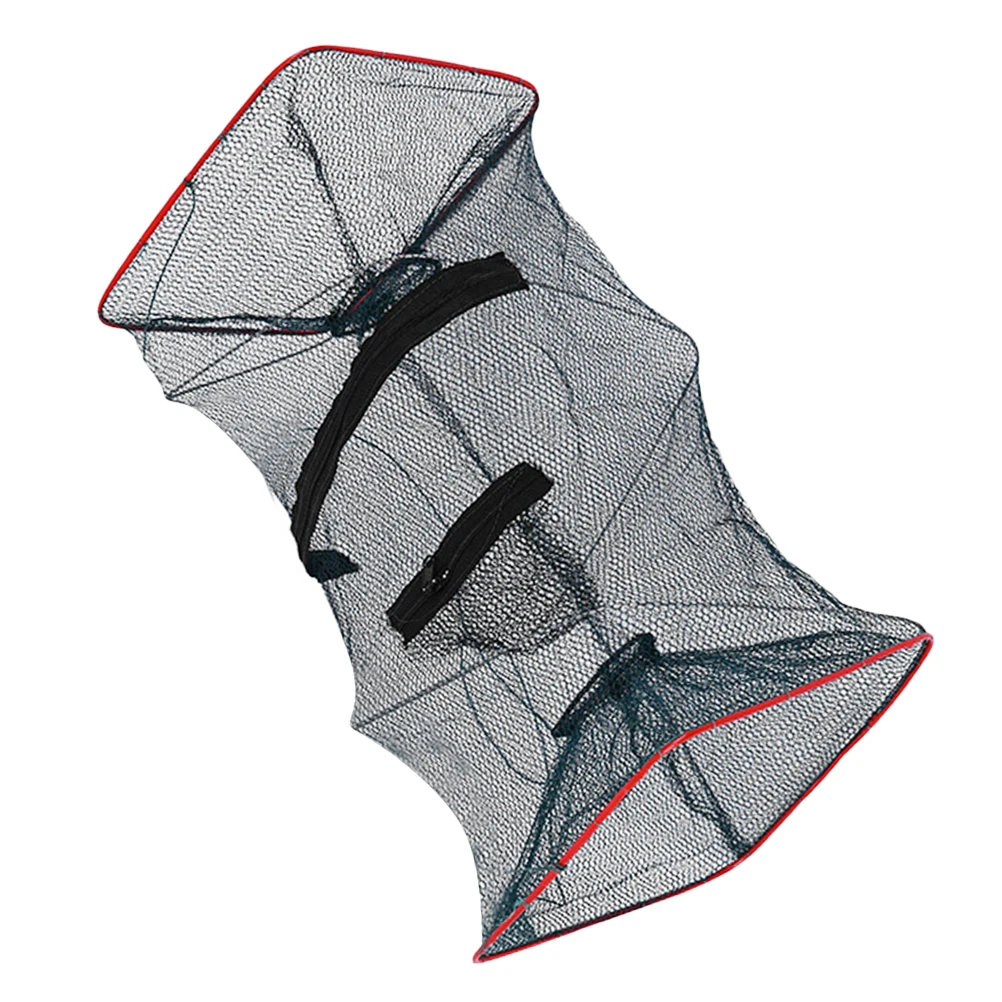 1PC Foldable Crab Shrimp Catching Net Portable Lobster Trap Fishing Cage Bait Nets Nylon Mesh High Efficiency Durable Material
1PC Foldable Crab Shrimp Catching Net Portable Lobster Trap Fishing Cage Bait Nets Nylon Mesh High Efficiency Durable Material