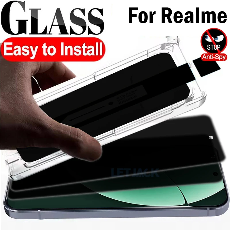 1-3Piece Anti-Spy Tempered Glass For Realme GT 8 Pro GT8 Screen Protector For Realme 16 Pro Easy Installation Dust Free Cover
1-3Piece Anti-Spy Tempered Glass For Realme GT 8 Pro GT8 Screen Protector For Realme 16 Pro Easy Installation Dust Free Cover