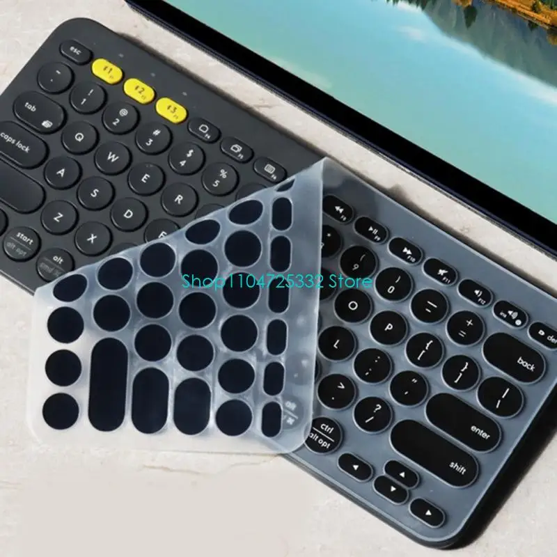 P5EA Flexible Silicone Keyboards Cover Fit Design Waterproof Protections Easy Maintenance Protector Skin For K380
P5EA Flexible Silicone Keyboards Cover Fit Design Waterproof Protections Easy Maintenance Protector Skin For K380