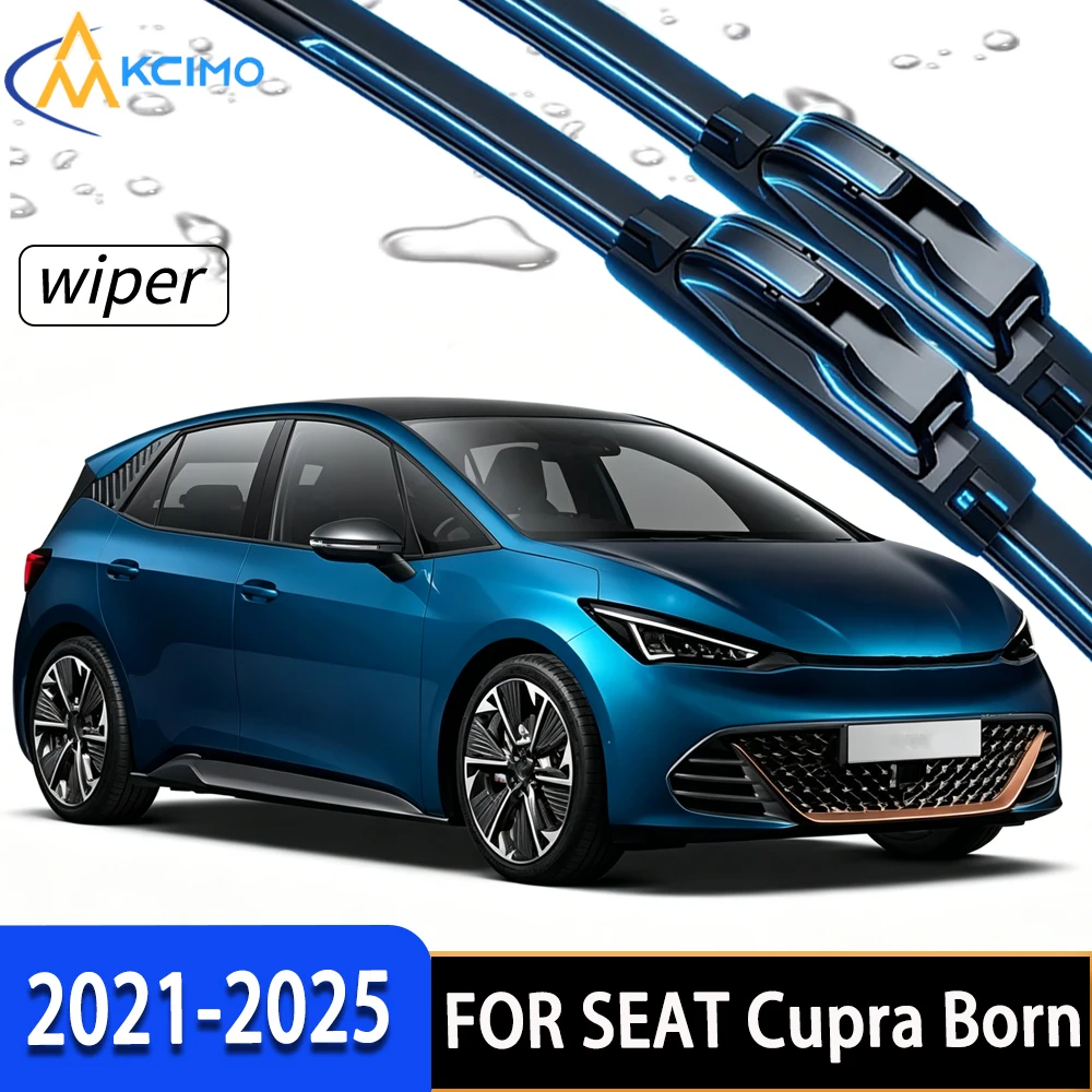 Premium Front Windscreen Wiper Blades with Durable Rubber, All-Weather Stable Performance for SEAT Cupra Born 2021-2025
Premium Front Windscreen Wiper Blades with Durable Rubber, All-Weather Stable Performance for SEAT Cupra Born 2021-2025