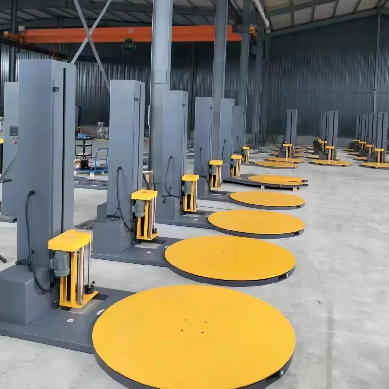 High Efficient Pallet Stretch Film Plastic Packing Machine Pallet Wrapping Machine Easy Operate
High Efficient Pallet Stretch Film Plastic Packing Machine Pallet Wrapping Machine Easy Operate