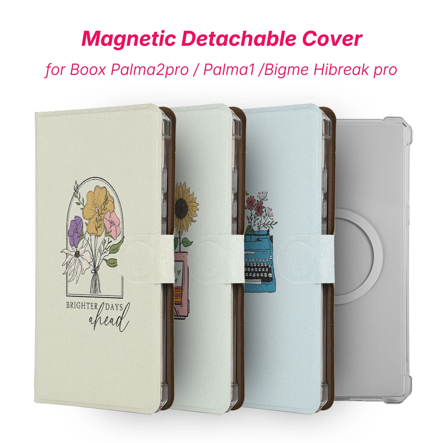 Murmole for Boox Palma2pro Palma2 Palma1 Bigme Hibreak pro plus Detachable Magnetic Case Illustrated Flower TPU Protective cover
Murmole for Boox Palma2pro Palma2 Palma1 Bigme Hibreak pro plus Detachable Magnetic Case Illustrated Flower TPU Protective cover