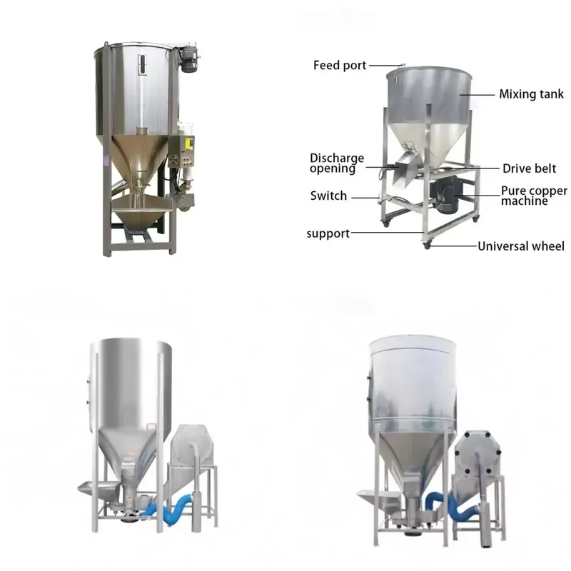 Multifunctional Commercial Industrial Mixer Animal Feed Mixer Particle Seed Mixer
Multifunctional Commercial Industrial Mixer Animal Feed Mixer Particle Seed Mixer