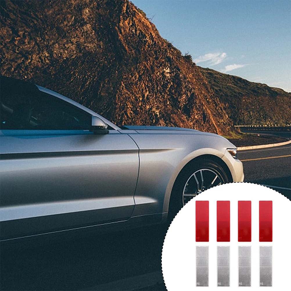 12 pcs Car Reflective Stickers Vehicle Rear Marker Lamp Rectangular Auto Reflectors Adhesive Safety Strip Replacement Easy
12 pcs Car Reflective Stickers Vehicle Rear Marker Lamp Rectangular Auto Reflectors Adhesive Safety Strip Replacement Easy