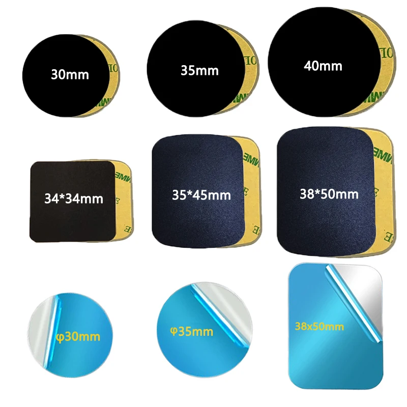3/5/10pcs Black/Silvery Magnetic Metal Plate For Car Phone Holder Universal Iron Sheet Disk Sticker Mobile Phone Magnet Stand
3/5/10pcs Black/Silvery Magnetic Metal Plate For Car Phone Holder Universal Iron Sheet Disk Sticker Mobile Phone Magnet Stand