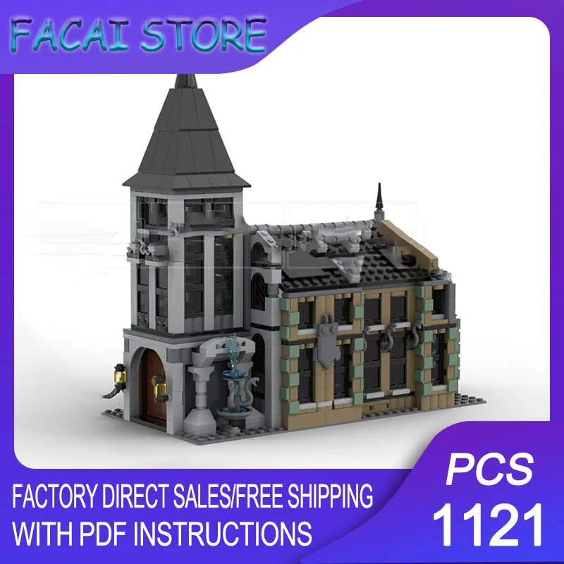 Famous Scene Moc Building Bricks Modular Famous Chapel Model Technology Block Movie Model Christmas DIY Toy Construction Gift
Famous Scene Moc Building Bricks Modular Famous Chapel Model Technology Block Movie Model Christmas DIY Toy Construction Gift