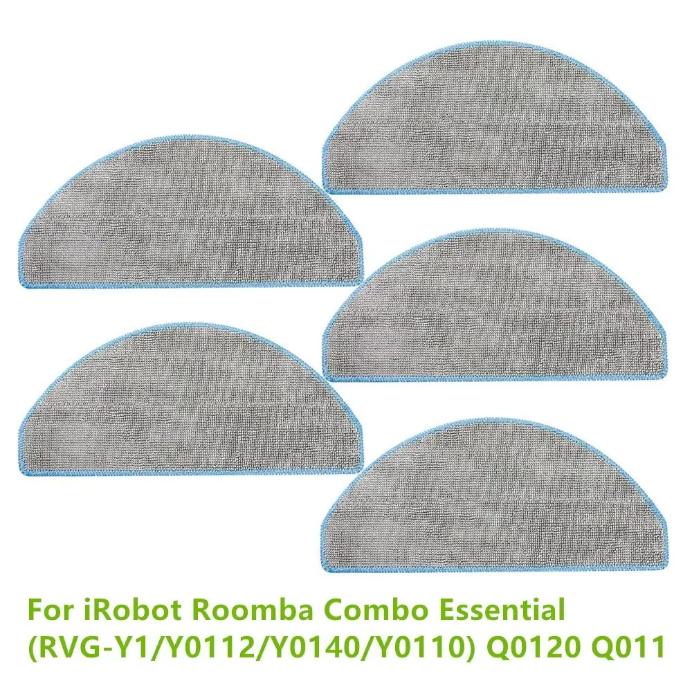 5PCS Mop Pad Mop Cloth Rag For iRobot Roomba Combo Essential (RVG-Y1/Y0112/Y0140/Y0110) Q0120 Q011 Vacuum Cleaner Parts
5PCS Mop Pad Mop Cloth Rag For iRobot Roomba Combo Essential (RVG-Y1/Y0112/Y0140/Y0110) Q0120 Q011 Vacuum Cleaner Parts
