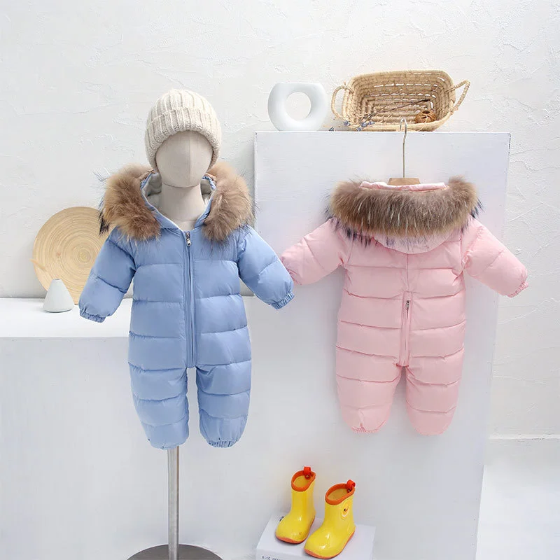 Lawadka 0-12M Winter Newborn Rompers Down Cotton Baby Girls Boys Romper Solid Infant Hooded Jumpsuit Snow Warm Thick Clothes
Lawadka 0-12M Winter Newborn Rompers Down Cotton Baby Girls Boys Romper Solid Infant Hooded Jumpsuit Snow Warm Thick Clothes