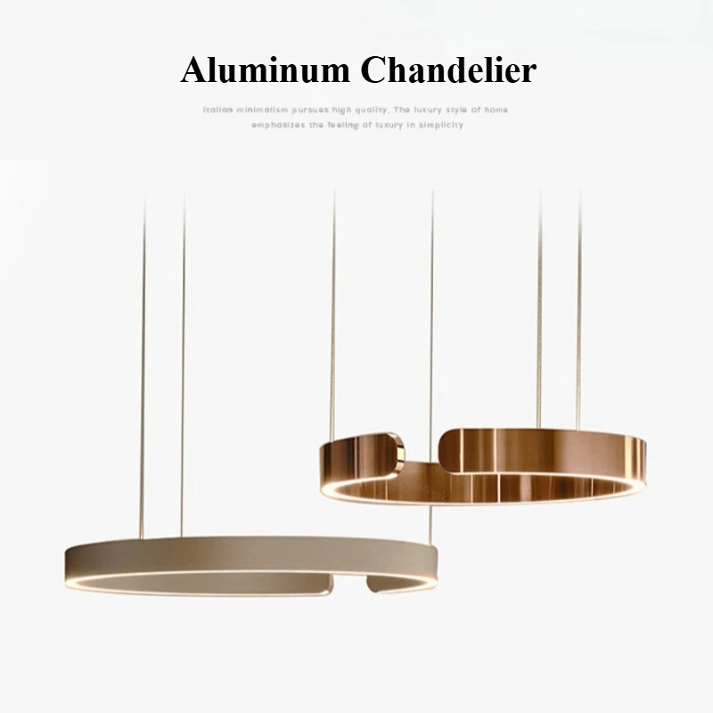 Minimalist Ring LED Pendant Light Modern Aluminum Hanging Lamps Living Dining Room Staircase Restaurant Decor Suspension Light
Minimalist Ring LED Pendant Light Modern Aluminum Hanging Lamps Living Dining Room Staircase Restaurant Decor Suspension Light
