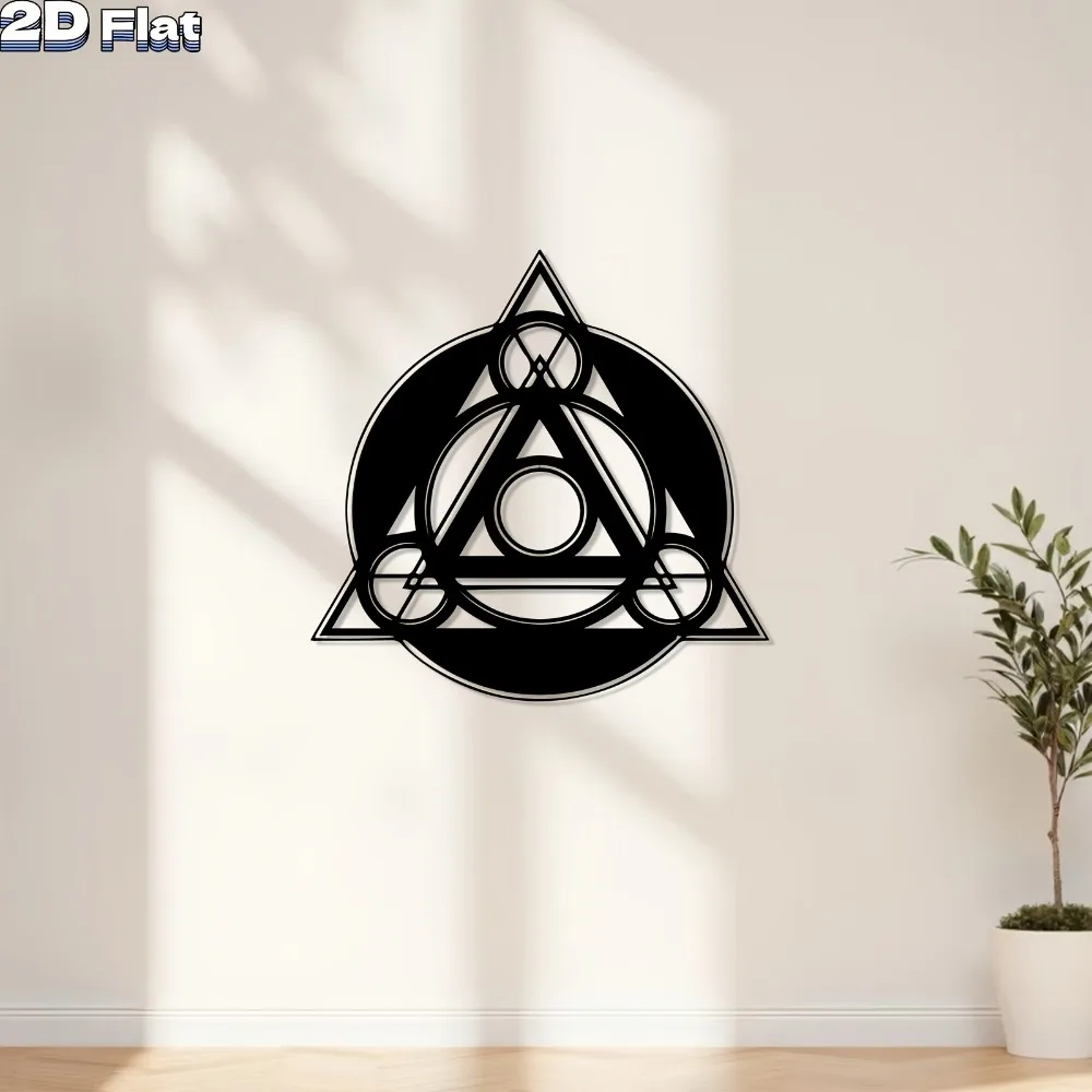 1pc Iron Plate Wall Art Mystical Symbol Home Decor for Entryway Living Room Rustproof Aluminum Decor
1pc Iron Plate Wall Art Mystical Symbol Home Decor for Entryway Living Room Rustproof Aluminum Decor