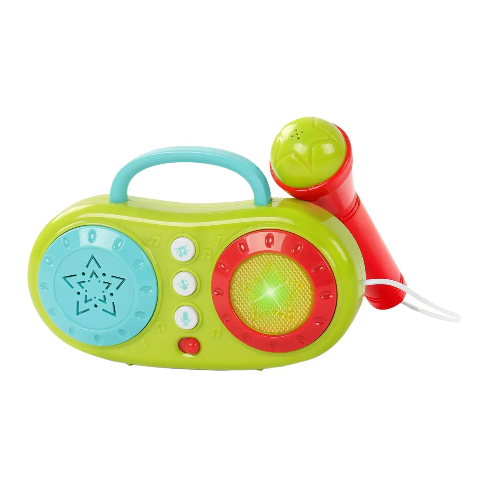 Portable Speaker Toy Music Toy with Microphone Karaoke Singing Machine for Teens Children Girls Boys Kids Festival Gifts
Portable Speaker Toy Music Toy with Microphone Karaoke Singing Machine for Teens Children Girls Boys Kids Festival Gifts