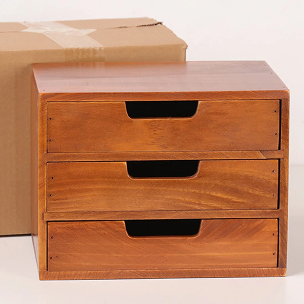 Solid Wood Retro Storage Cabinet Organizers Bamboo Drawer for Desk Wooden Desktop Drawers
Solid Wood Retro Storage Cabinet Organizers Bamboo Drawer for Desk Wooden Desktop Drawers
