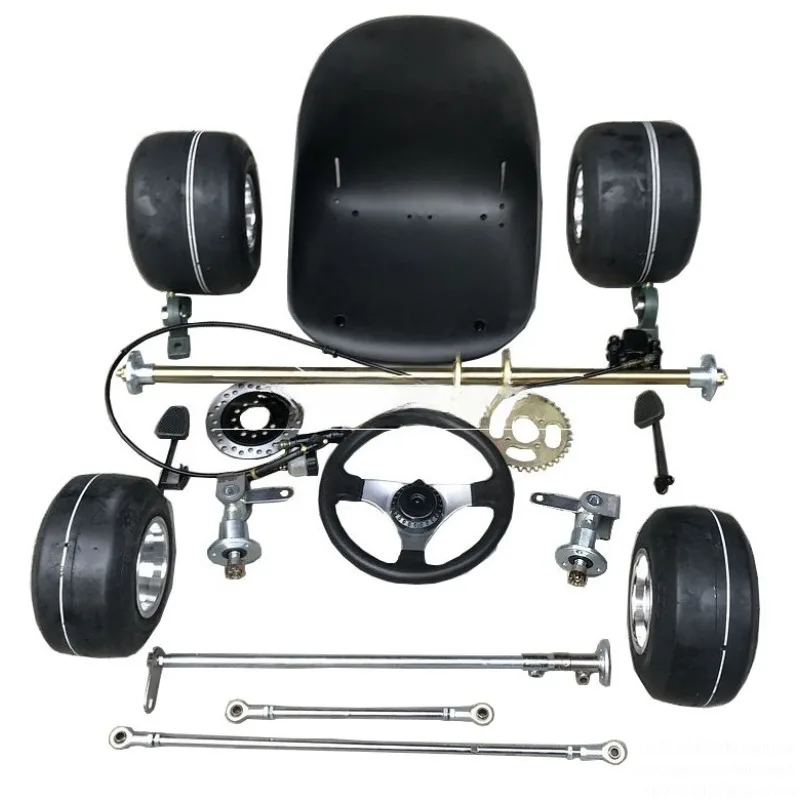 168 accesorios para kart, suspensión delantera y trasera quad deriva modificada, dirección delantera con neumáticos 5 pulgadas
168 accesorios para kart, suspensión delantera y trasera quad deriva modificada, dirección delantera con neumáticos 5 pulgadas
