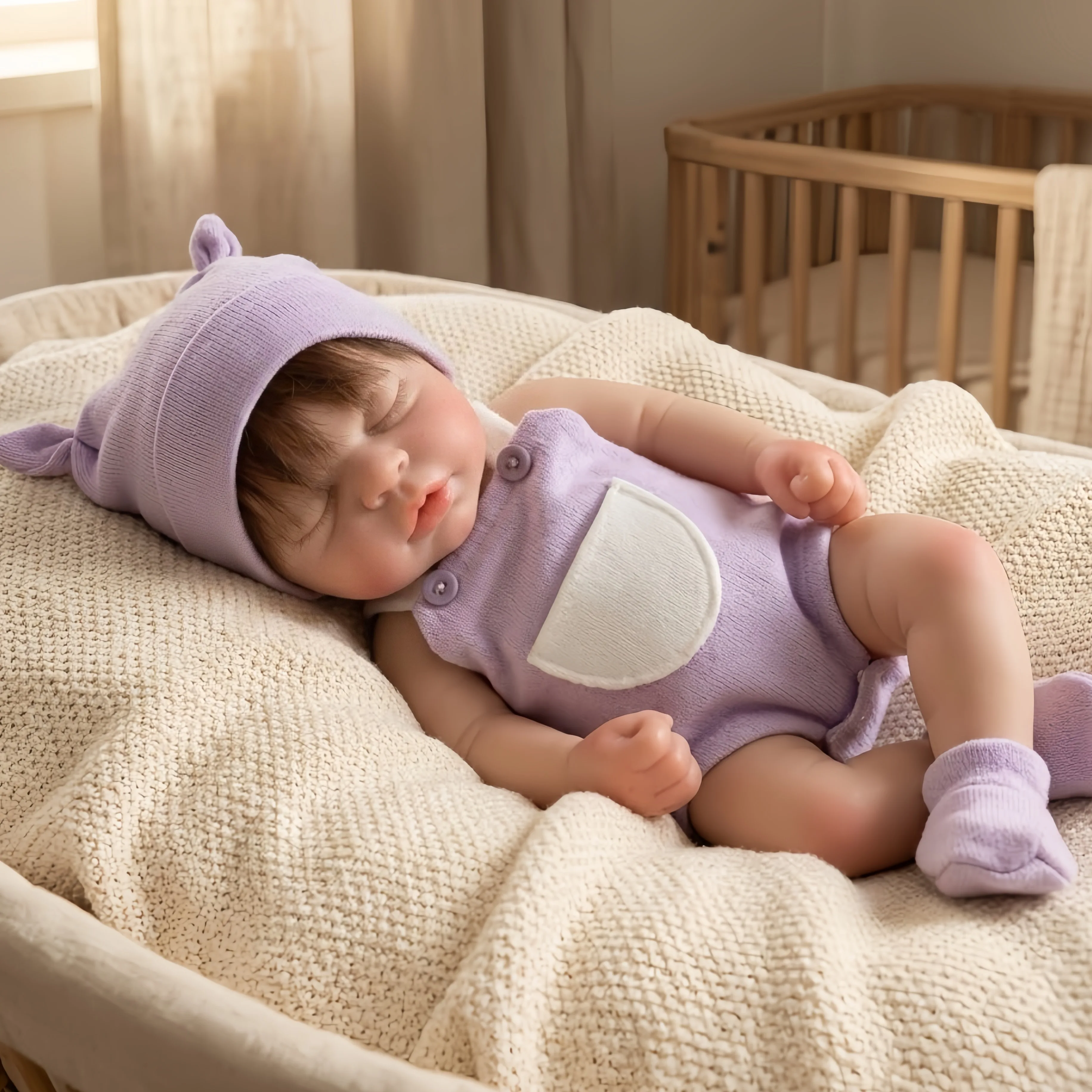 13 Inch Open Mouth Full Silicone Reborn Girl Hand Rooted Hair, 3D Lifelike Skin, Realistic Newborn Doll, Bebe Reborn De Silicona
13 Inch Open Mouth Full Silicone Reborn Girl Hand Rooted Hair, 3D Lifelike Skin, Realistic Newborn Doll, Bebe Reborn De Silicona