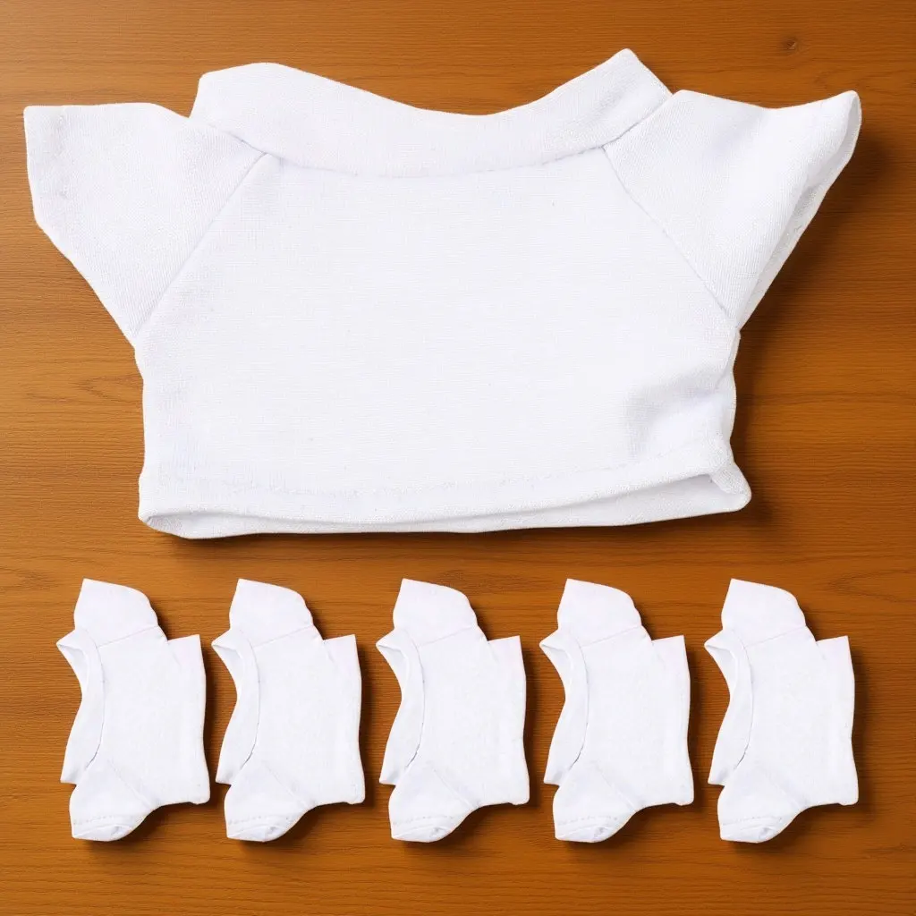 6Pcs Bear Shirt Clothes Lovely Small Costume Set Reusable Cute Compact Outfit for Decoration Stuffed Animal Shirt
6Pcs Bear Shirt Clothes Lovely Small Costume Set Reusable Cute Compact Outfit for Decoration Stuffed Animal Shirt