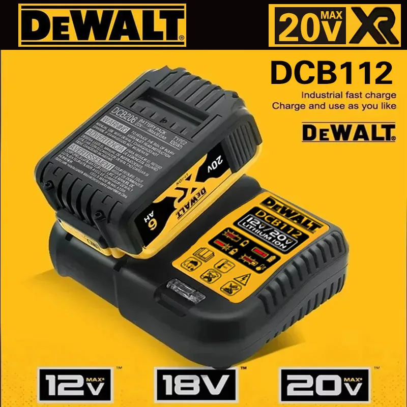 20V 6.0Ah For Dewalt DCB609G DCB200 Power Tool 20V 6000mAh Electric Tool Li-ion Battery Replacement Accessory
20V 6.0Ah For Dewalt DCB609G DCB200 Power Tool 20V 6000mAh Electric Tool Li-ion Battery Replacement Accessory