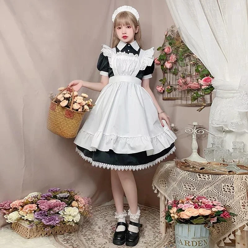 Cute Maid Cos Costume Comfortable and Close-fitting Two-dimensional Game Anime Fresh and Sweet Soft Girl Maid Loli Cos Costume
Cute Maid Cos Costume Comfortable and Close-fitting Two-dimensional Game Anime Fresh and Sweet Soft Girl Maid Loli Cos Costume