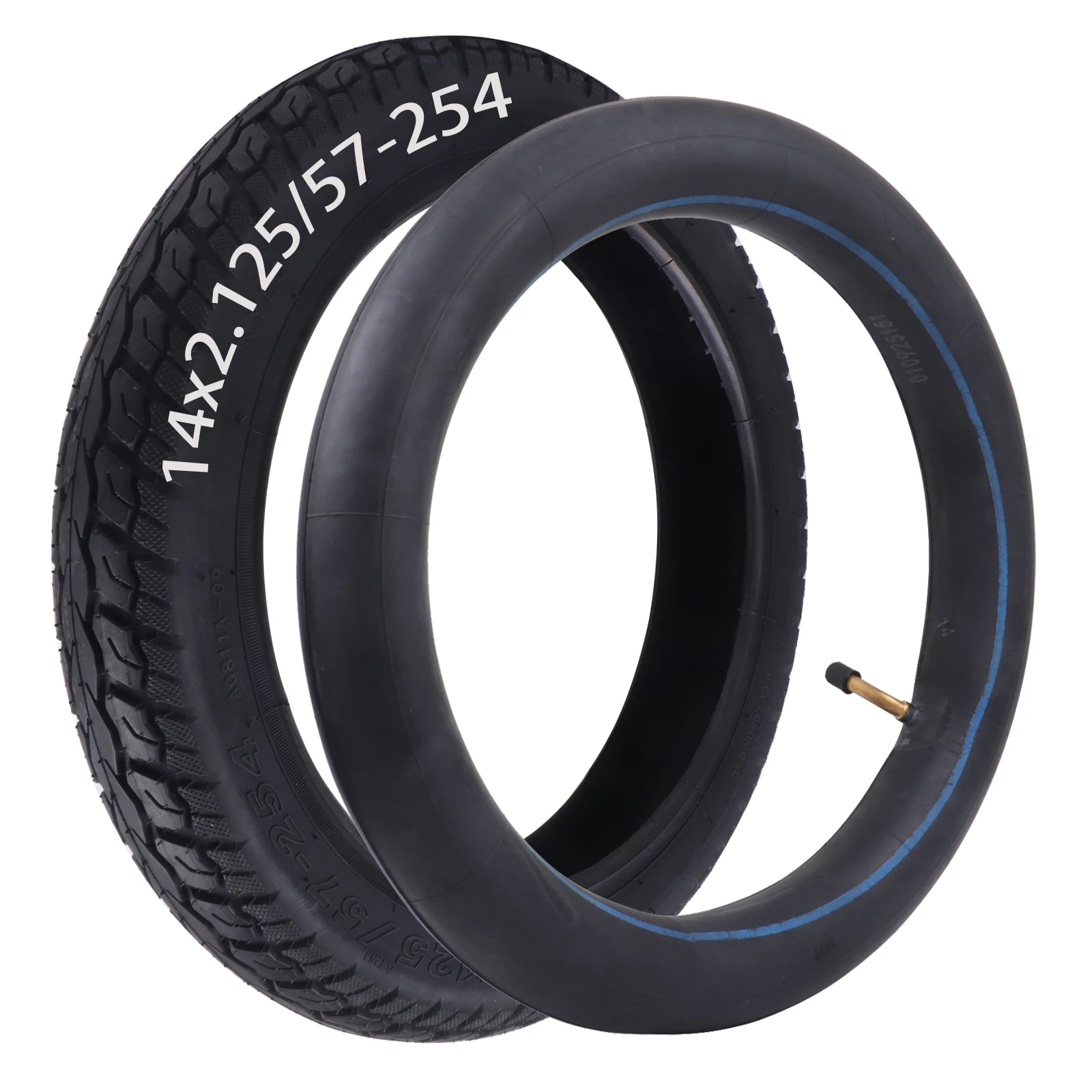 14 Inch 14 X 2.125/57-254 Inner and Outer Tyre for Electric Vehicles Electric Motorcycles Wear Resistant High-quality Tires
14 Inch 14 X 2.125/57-254 Inner and Outer Tyre for Electric Vehicles Electric Motorcycles Wear Resistant High-quality Tires