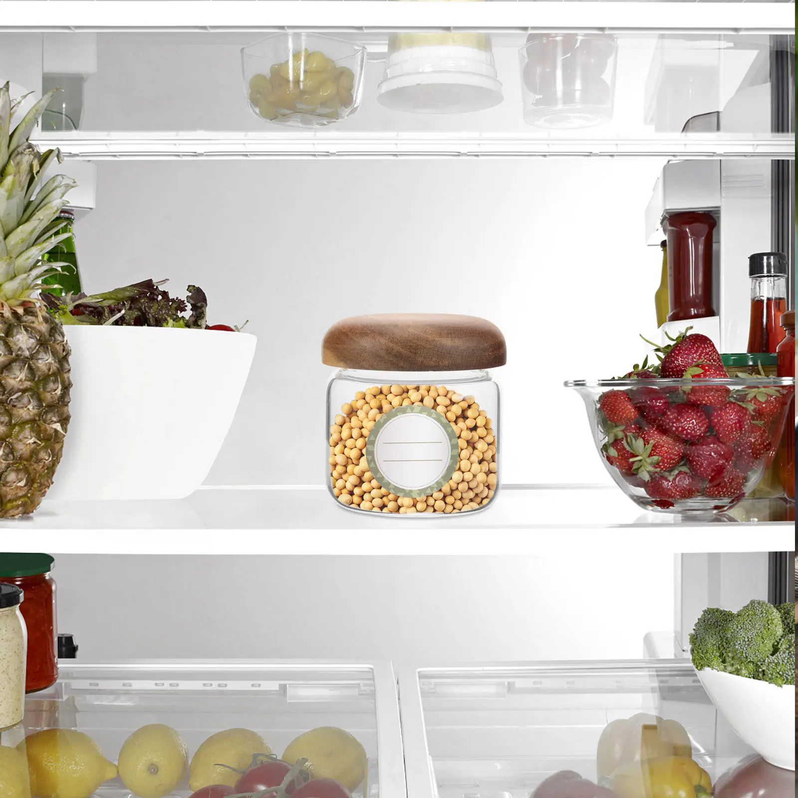 Writable Blank Labels Roll for Glass Jars Removable Waterproof Canning Food Storage Pantry Organization Stickers
Writable Blank Labels Roll for Glass Jars Removable Waterproof Canning Food Storage Pantry Organization Stickers