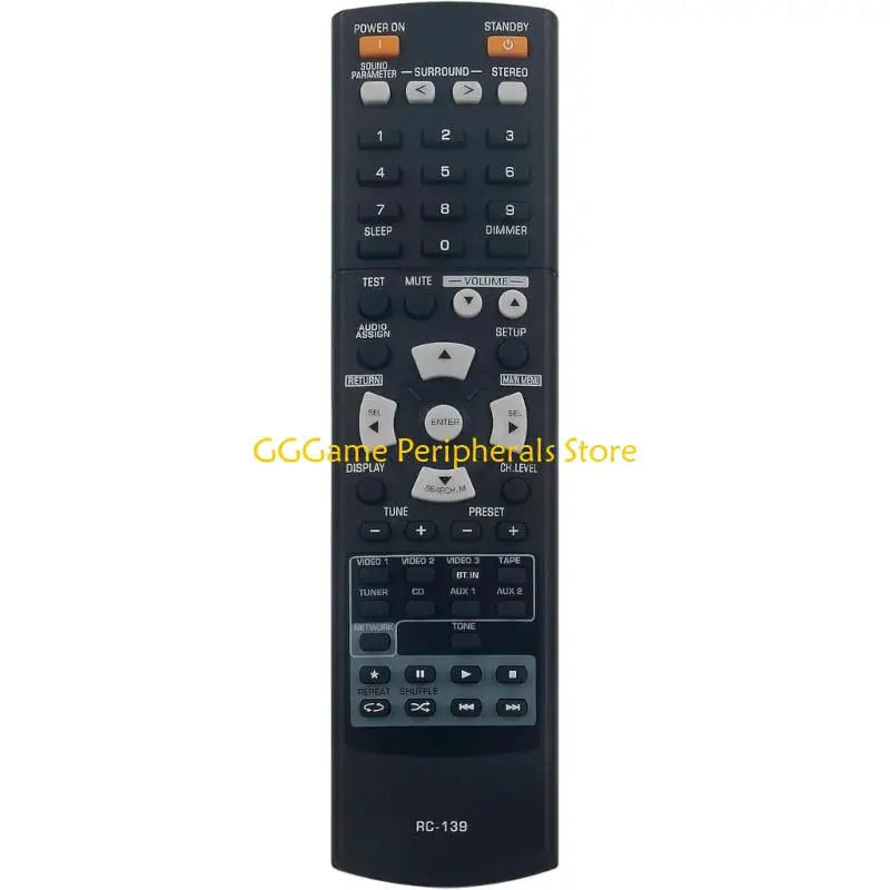 U55B Replacement RC139 Remote Control Home Theater Receiver Controller Accessories
U55B Replacement RC139 Remote Control Home Theater Receiver Controller Accessories