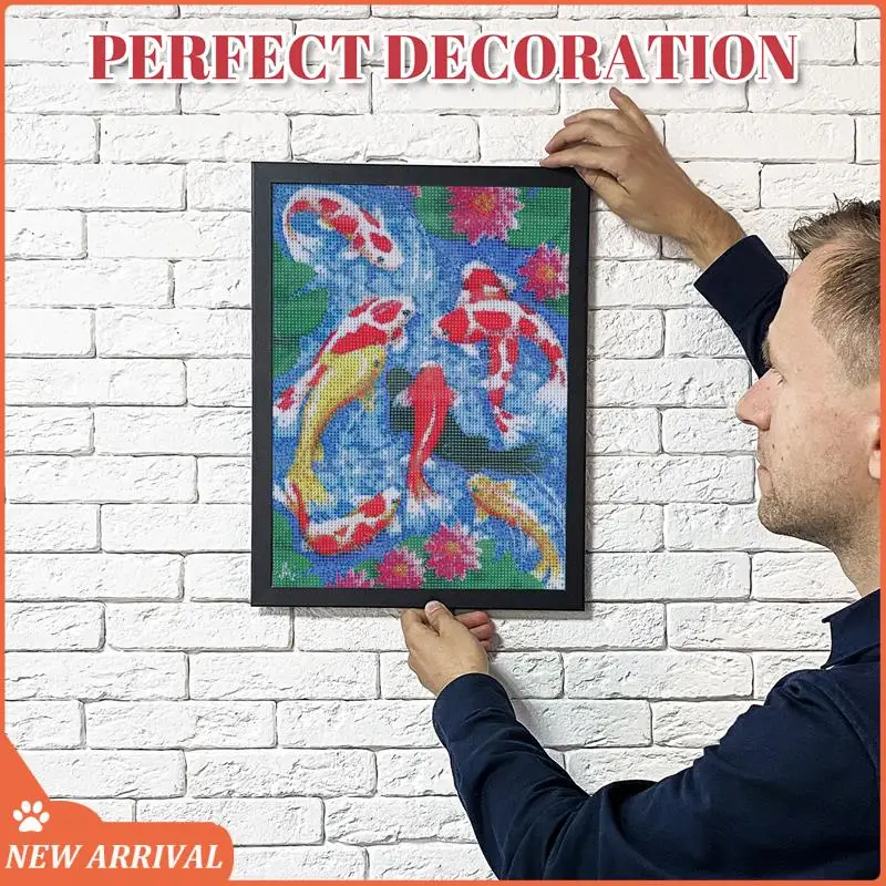 Emption!Koi Fish Diamond Painting Kits For Adults, Embroidery Craft Decor Cross Stitch Kits With Tools For Home Wall Decoration
Emption!Koi Fish Diamond Painting Kits For Adults, Embroidery Craft Decor Cross Stitch Kits With Tools For Home Wall Decoration