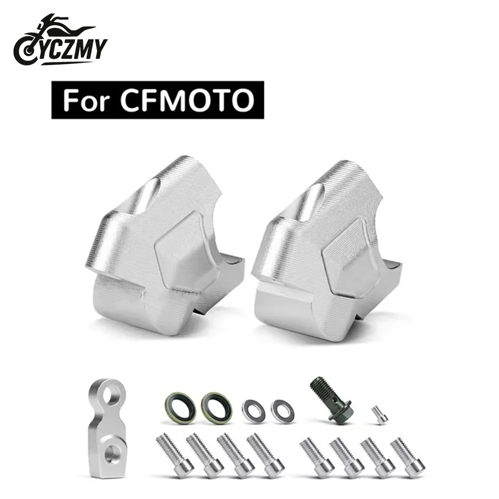 For CFMOTO 450MT 700MT 800MT MT800 Handle Bar Raisers - Adjustable Heighten Move Back Handlebar Mount Adapter
For CFMOTO 450MT 700MT 800MT MT800 Handle Bar Raisers - Adjustable Heighten Move Back Handlebar Mount Adapter