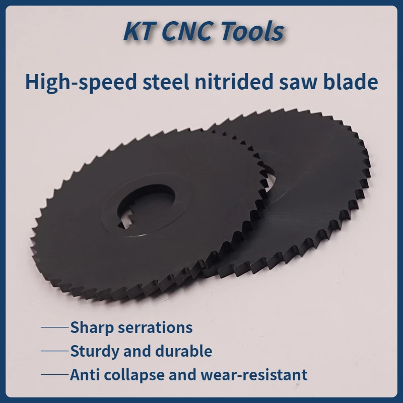 Saw Blade Mill HSS Co TiN Circular Cutting Tool CNC Slot Machining Slitting Steel Diameter 40 60mm for Metal Steel Pipe
Saw Blade Mill HSS Co TiN Circular Cutting Tool CNC Slot Machining Slitting Steel Diameter 40 60mm for Metal Steel Pipe