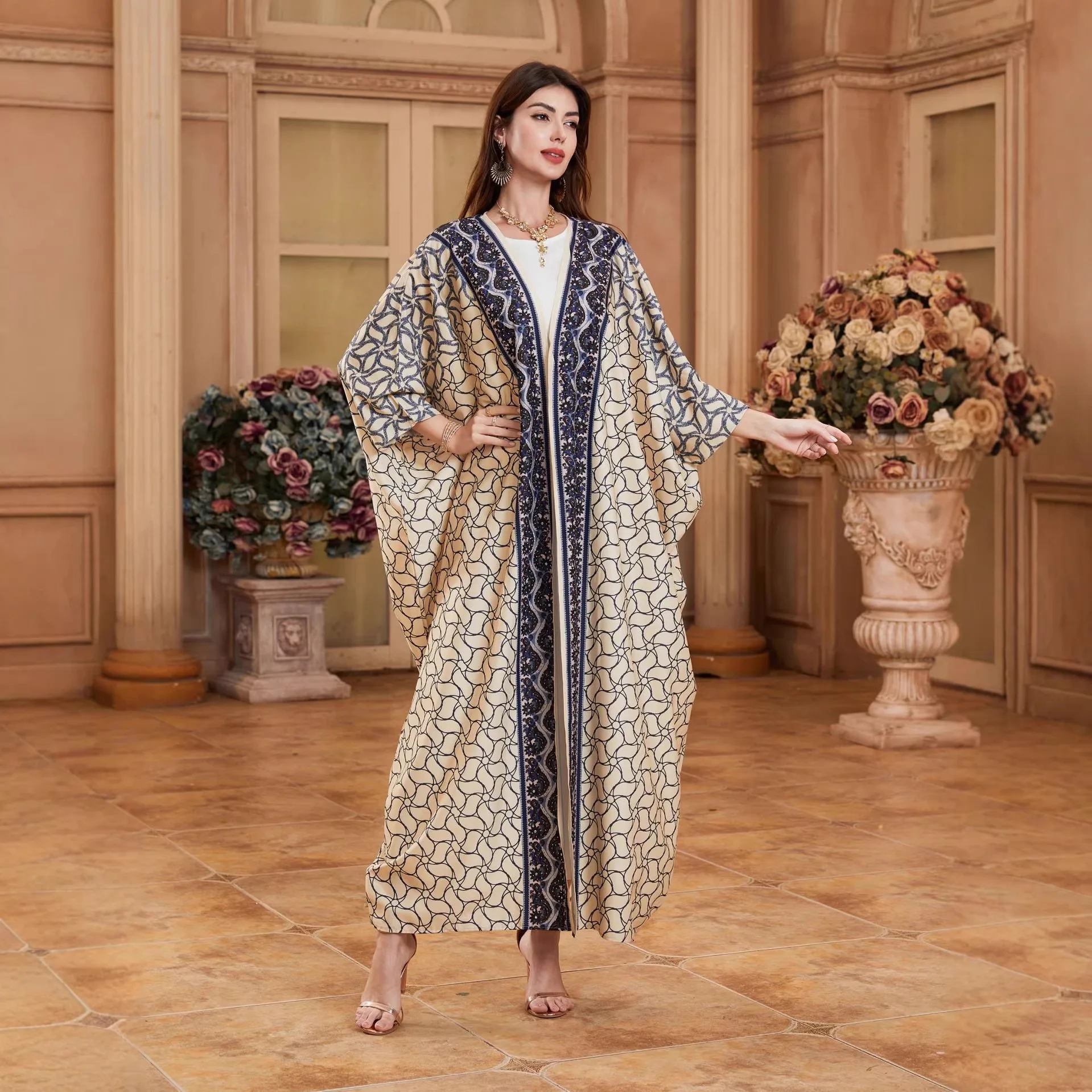 Eid Long Dress Abayas Women Party Dresses Jalabiya Cardigan Robe Diamonds Morocco Dubai Kaftan Islam Muslim Vestidos Ramadan
Eid Long Dress Abayas Women Party Dresses Jalabiya Cardigan Robe Diamonds Morocco Dubai Kaftan Islam Muslim Vestidos Ramadan