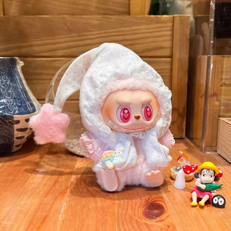 Only Clothes Suit For 17cm Vinyl Doll Pink Blue Pajamas Clothes With Hats Cute And Fashionab Clothing Accessories Decoration
Only Clothes Suit For 17cm Vinyl Doll Pink Blue Pajamas Clothes With Hats Cute And Fashionab Clothing Accessories Decoration