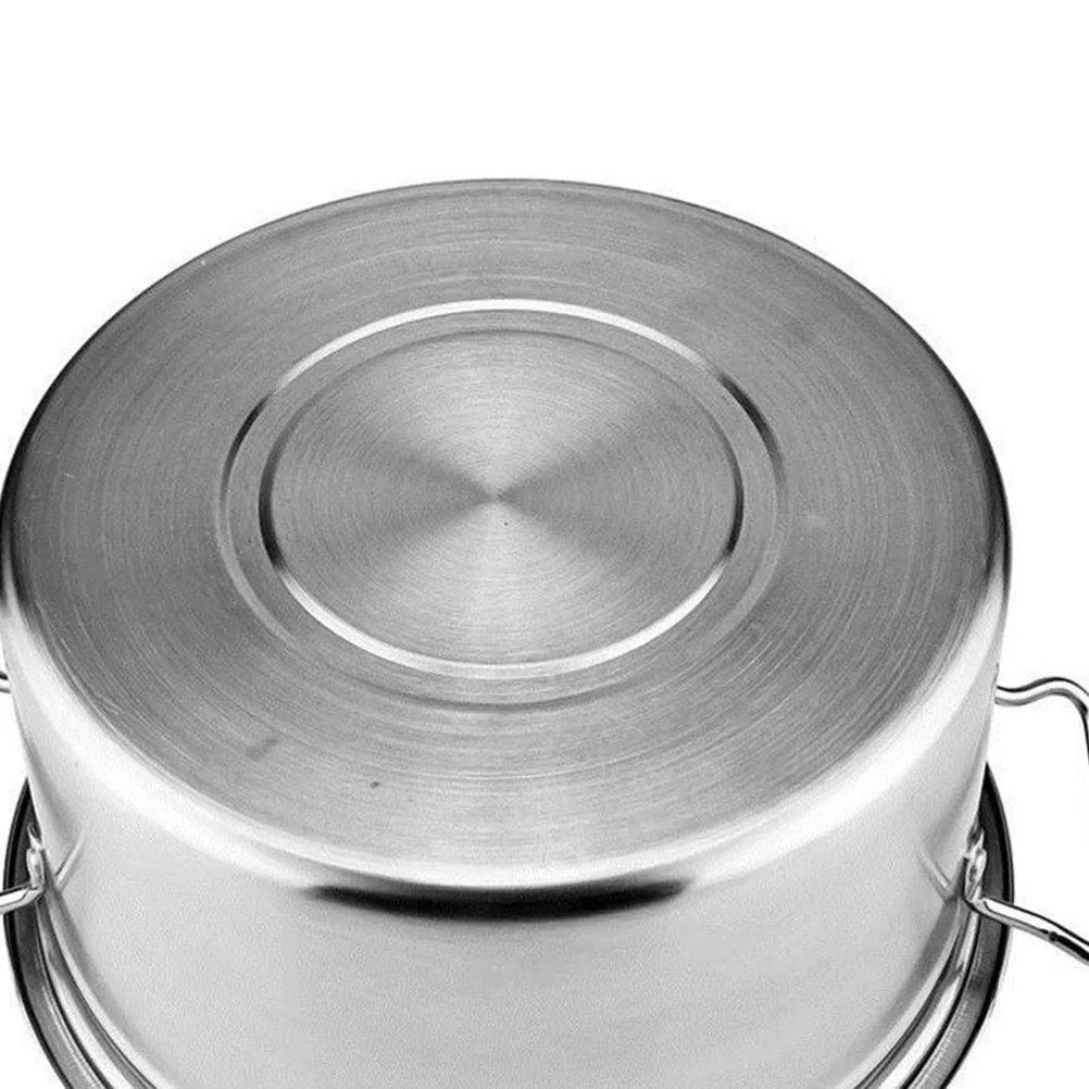 Soup Pot Anti-stick Milk Heating Induction Cookware Stainless Steel Silver Stock Warmer for Cooking
Soup Pot Anti-stick Milk Heating Induction Cookware Stainless Steel Silver Stock Warmer for Cooking