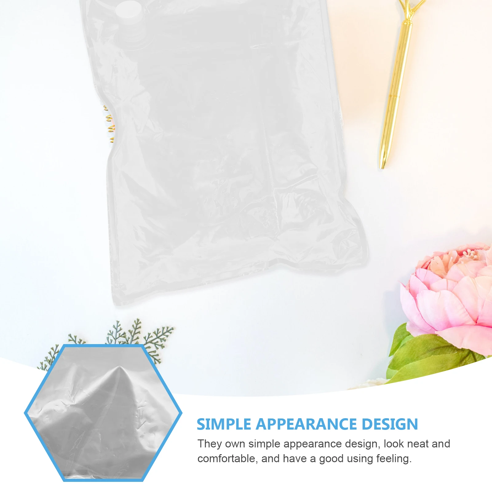 6 Pcs Liquid Bag Upside-down Liquids Travel Organizer Bags Clear for Pouch Airport Pe Leak-proof Pouches
6 Pcs Liquid Bag Upside-down Liquids Travel Organizer Bags Clear for Pouch Airport Pe Leak-proof Pouches