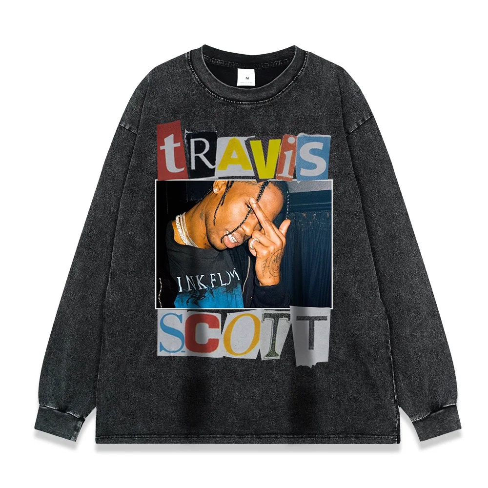 Beianji 2025 hot-selling hip-hop rap series printing heavy acid washing long-sleeved T-shirt men's American trendy brand tops
Beianji 2025 hot-selling hip-hop rap series printing heavy acid washing long-sleeved T-shirt men's American trendy brand tops