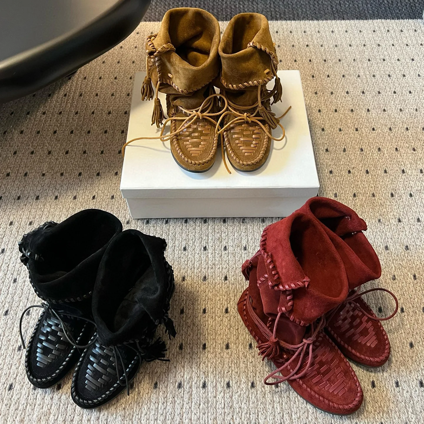 Retro Tassel Western Boots Increased Height Interior New 2025 Slim Flat Bot Flip oe Strap Boots for Young Women
Retro Tassel Western Boots Increased Height Interior New 2025 Slim Flat Bot Flip oe Strap Boots for Young Women