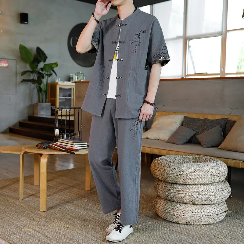 2025 summer/ spring Men's sets (Shirt + trousers) new fashion men shirt short sleeve shirt High quality shirts male Two Piece
2025 summer/ spring Men's sets (Shirt + trousers) new fashion men shirt short sleeve shirt High quality shirts male Two Piece