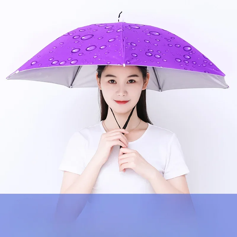 Outdoor Folding Umbrella Fishing Sun Shade Portable Rain Hat Anti-UV Camping Fishing Headwear Cap Beach Head Hats
Outdoor Folding Umbrella Fishing Sun Shade Portable Rain Hat Anti-UV Camping Fishing Headwear Cap Beach Head Hats